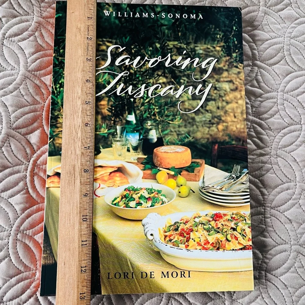 Savoring Tuscany Williams Sonoma book.❣️